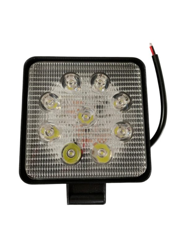 faro led cuadrado blanco 9 led 27w photoroom